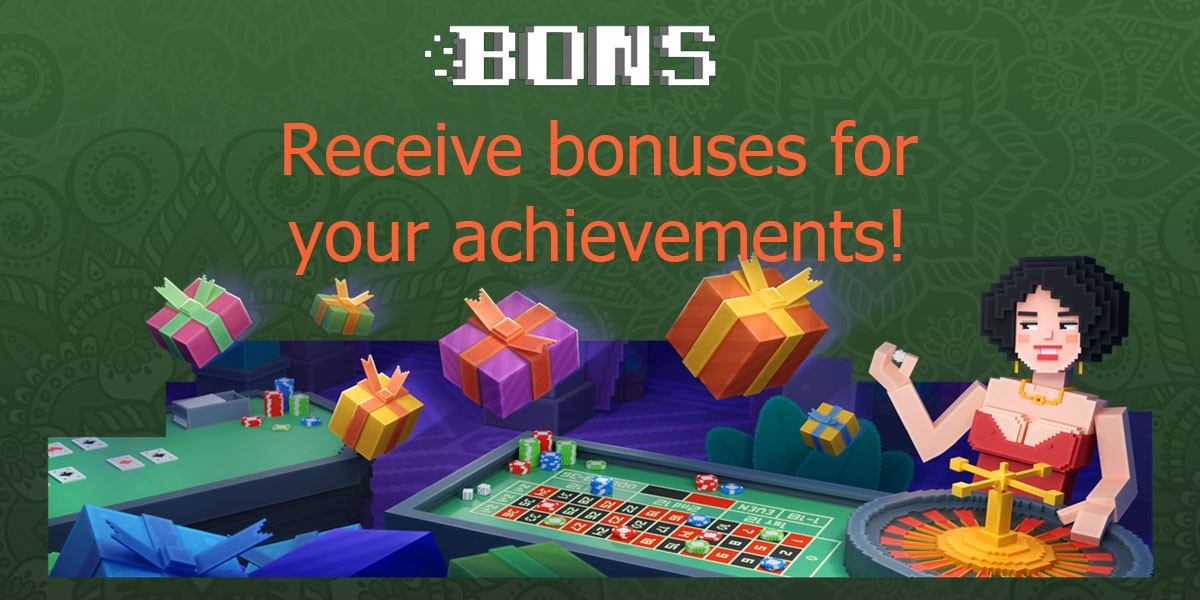 Bons India bonuses for achievements